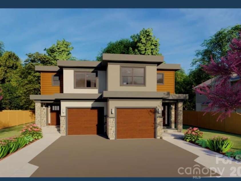 2431 Columbus Circle, Charlotte, NC 28208.  MLS# CAR4390418, YatesRealty ID 32766. Suggest new build option on lot.  Visual suggestion only