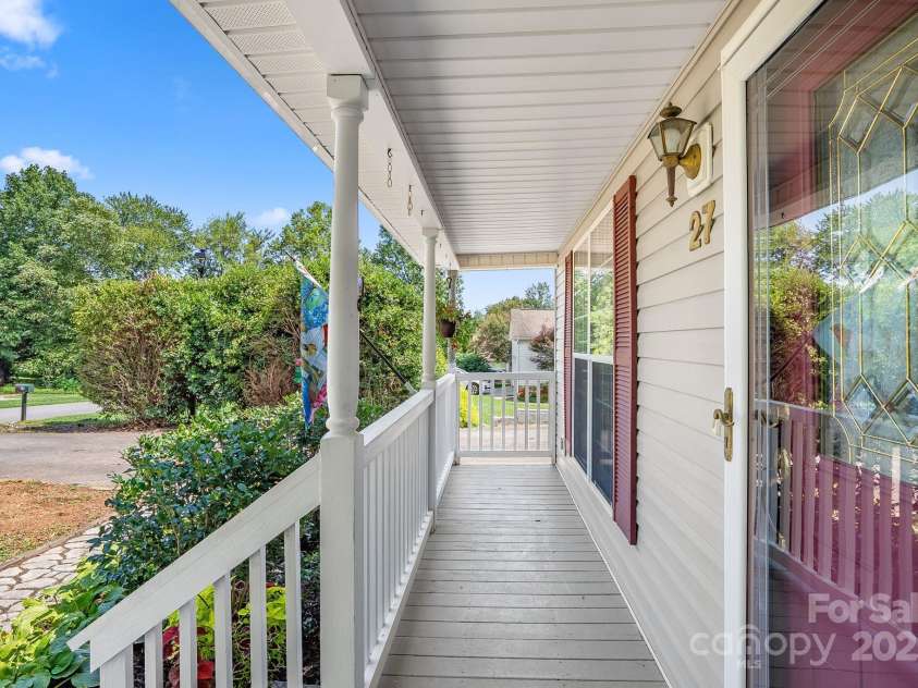 27 Eden Glen Road, Black Mountain, NC 28711.  MLS# CAR4292054, YatesRealty ID 3277. Front porch living at its best!