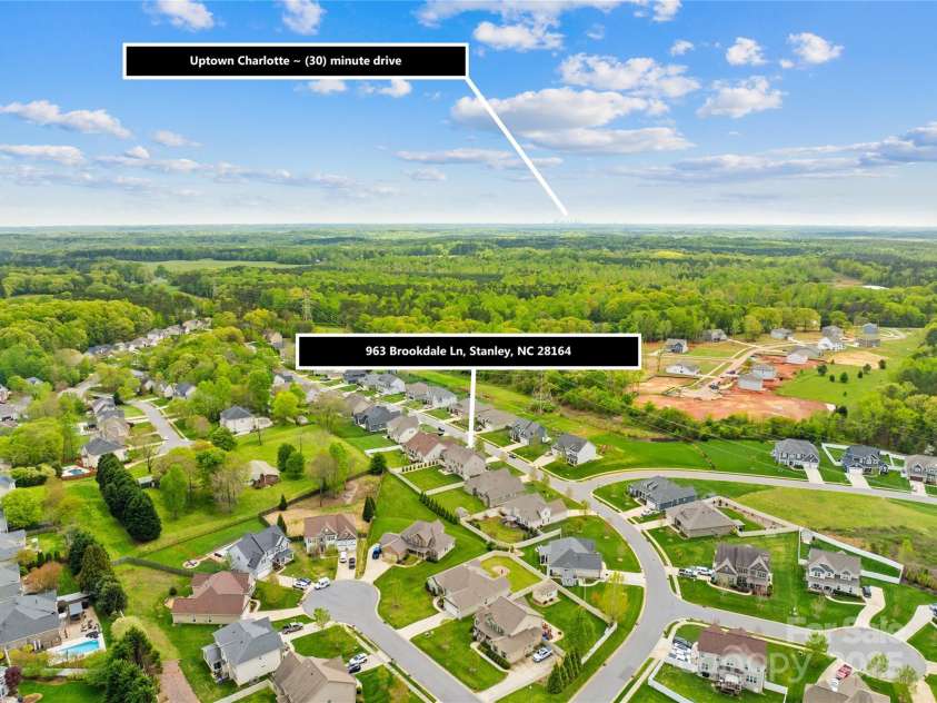 963 Brookdale Lane, Stanley, NC 28164.  MLS# CAR4234265, YatesRealty ID 32771. 
