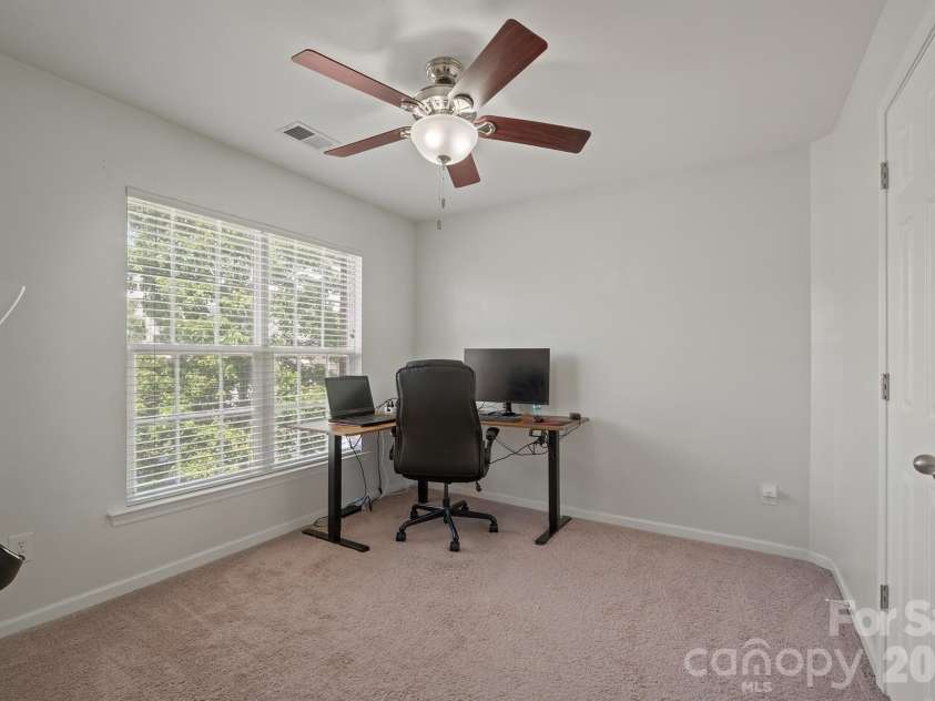2237 Arbor Vista Drive, Charlotte, NC 28262.  MLS# CAR4395474, YatesRealty ID 32781. Bedroom #4 being used as an office