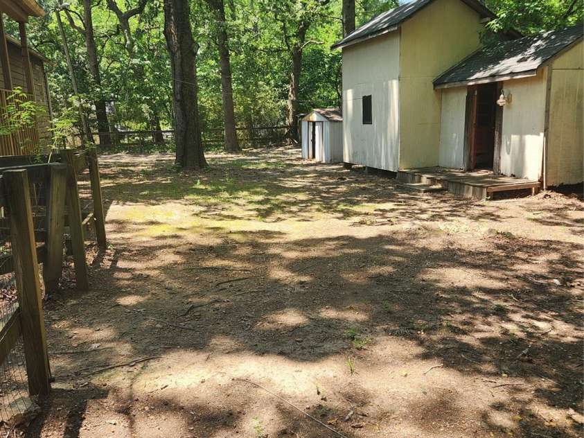 106 Maye Street, Wingate, NC 28174.  MLS# CAR4395338, YatesRealty ID 32788. Back yard