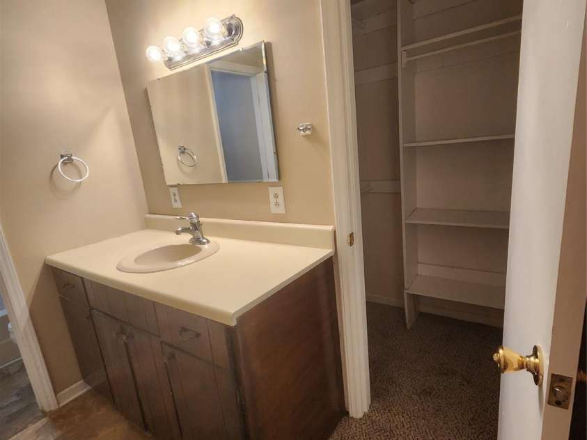 106 Maye Street, Wingate, NC 28174.  MLS# CAR4395338, YatesRealty ID 32788. Master bath sink/closet