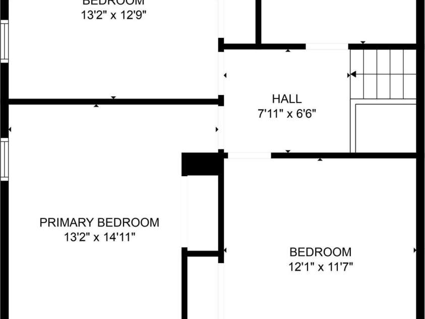 6125 Southern Lane, Salisbury, NC 28147.  MLS# CAR4291553, YatesRealty ID 32788. Upper level floor plan