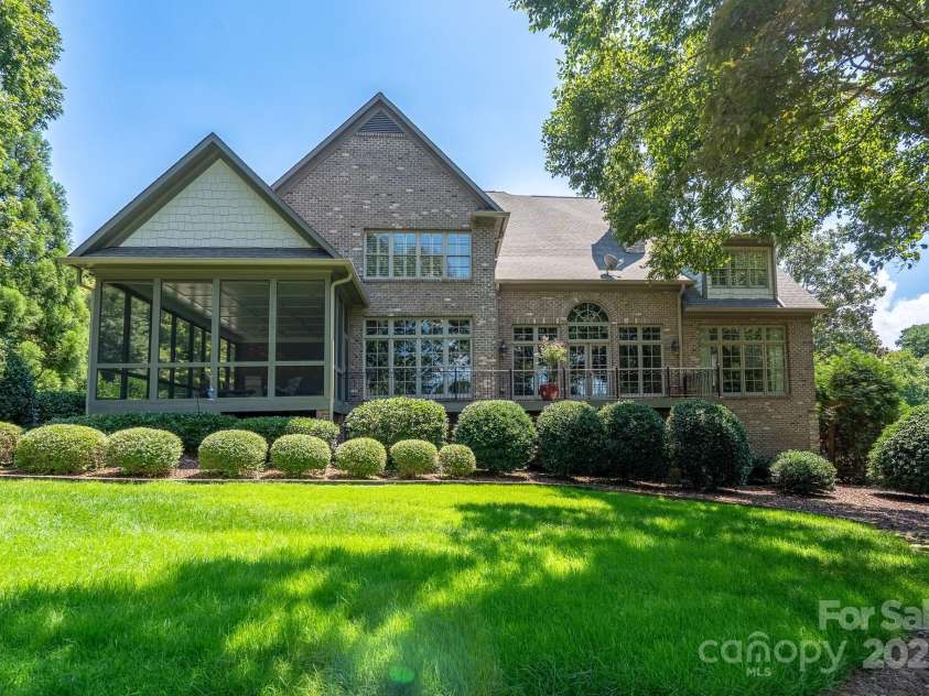 123 Stonebridge Drive, New London, NC 28127.  MLS# CAR4288975, YatesRealty ID 32789. Rear of home