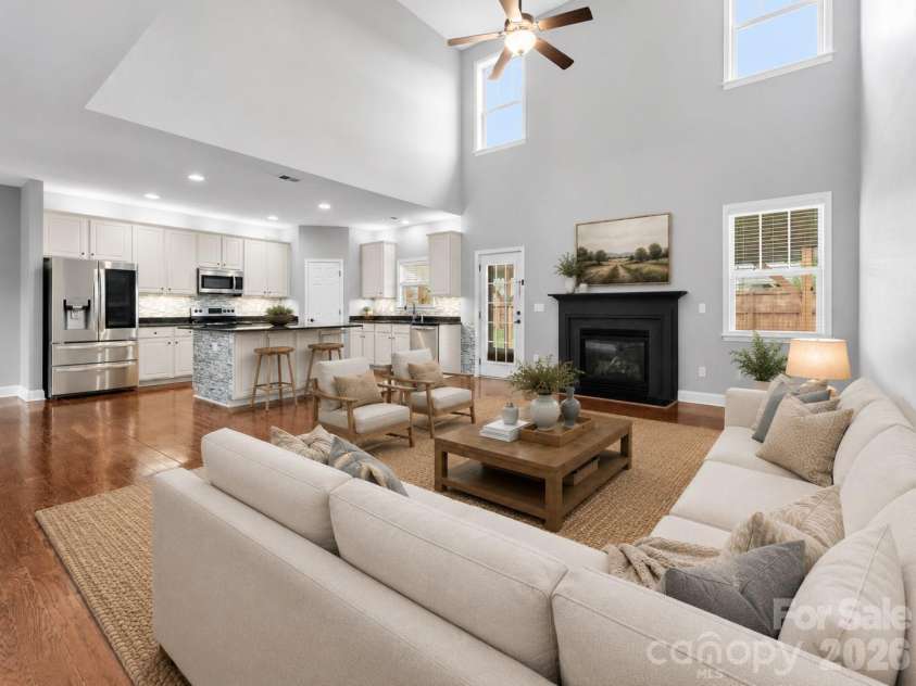 181 Alligator Drive, Fletcher, NC 28732.  MLS# CAR4387461, YatesRealty ID 32801. Virtually Staged