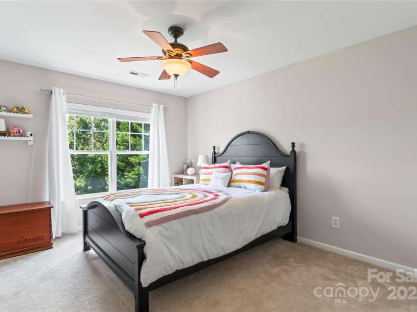 1046 Serel Drive, Stallings, NC 28104.  MLS# CAR4283202, YatesRealty ID 32816. Bedroom 2