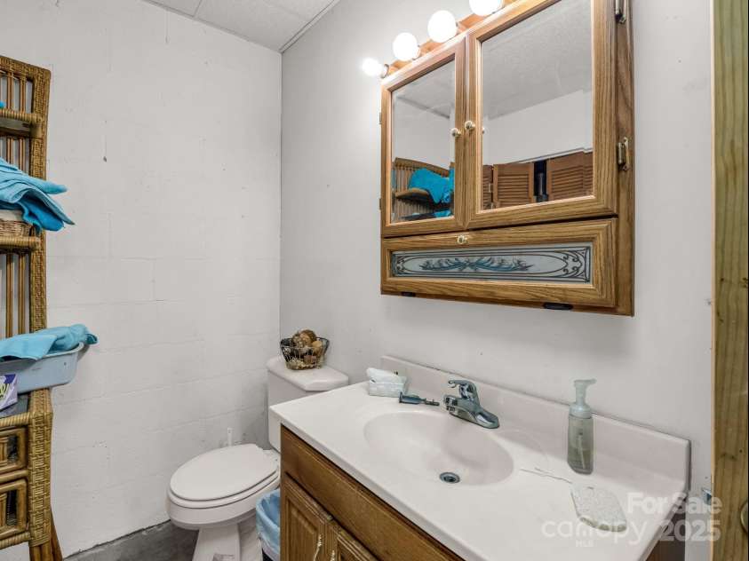 262 Daisy Lane, Bostic, NC 28018.  MLS# CAR4319475, YatesRealty ID 3282. Bathroom in basement