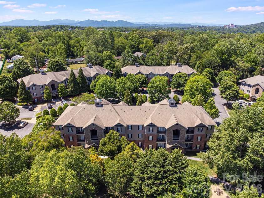 111 Appeldoorn Circle, Asheville, NC 28803.  MLS# CAR4397274, YatesRealty ID 32823. Building One, back