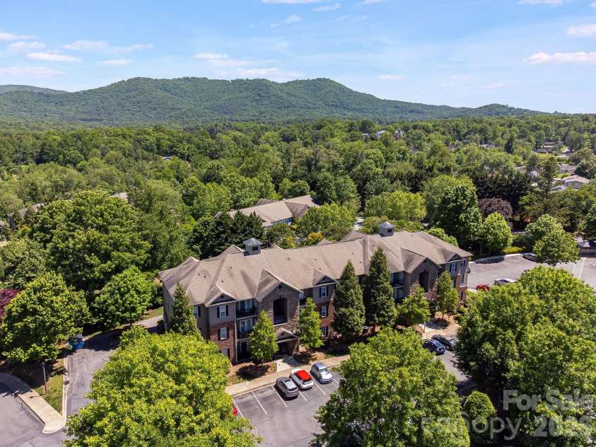 111 Appeldoorn Circle, Asheville, NC 28803.  MLS# CAR4397274, YatesRealty ID 32823. Building One. Condo 111 on left