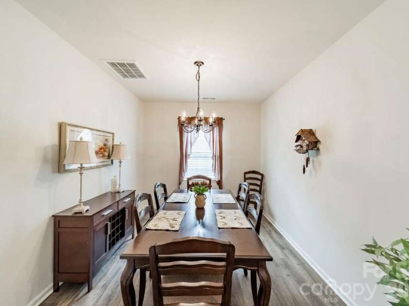 1200 Secrest Commons Drive, Monroe, NC 28112.  MLS# CAR4397398, YatesRealty ID 32828. Dinning