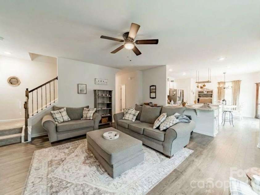 1200 Secrest Commons Drive, Monroe, NC 28112.  MLS# CAR4397398, YatesRealty ID 32828. Living 2