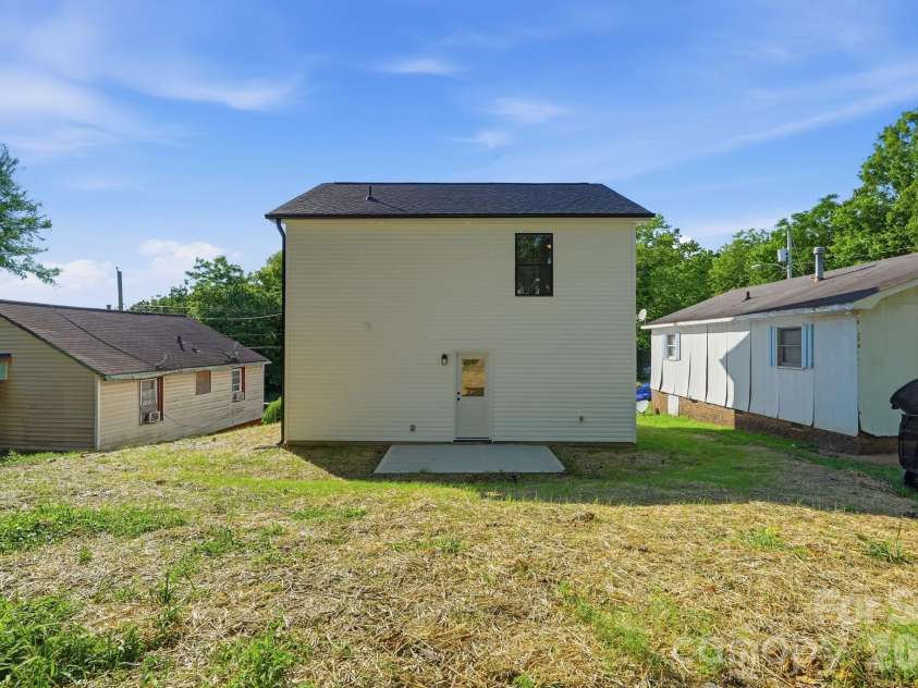 53 Young Avenue, Concord, NC 28025.  MLS# CAR4397101, YatesRealty ID 32833. Backyard