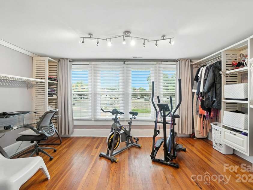 100 Ridge Avenue, Kannapolis, NC 28083.  MLS# CAR4286009, YatesRealty ID 32834. 4th bedroom /closet upstairs