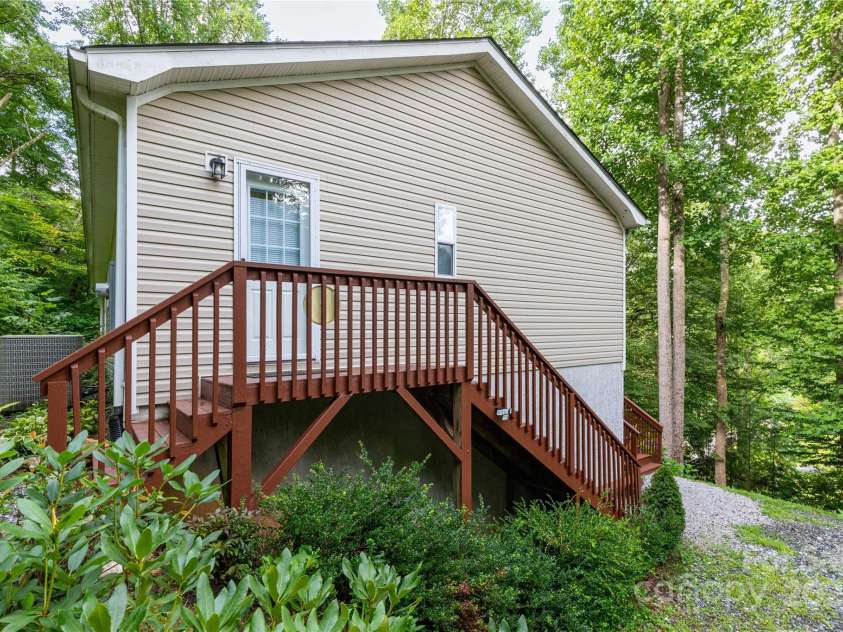 100 Susanna Cove Road, Mars Hill, NC 28754.  MLS# CAR4288018, YatesRealty ID 32835. Side view