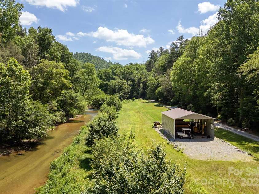 458 Rio Verde Drive, Zirconia, NC 28790.  MLS# CAR4289067, YatesRealty ID 32844. Large equipment shed on property as well to keep all your equipment and TOYS!!