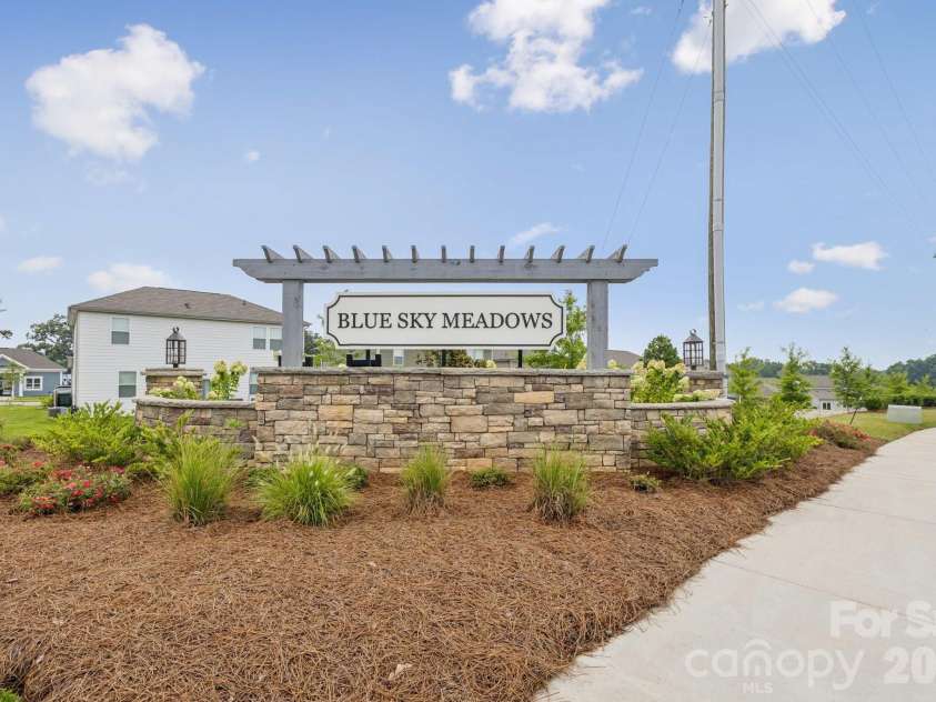 2708 Blue Sky Meadows Drive, Monroe, NC 28110.  MLS# CAR4392055, YatesRealty ID 32851. 