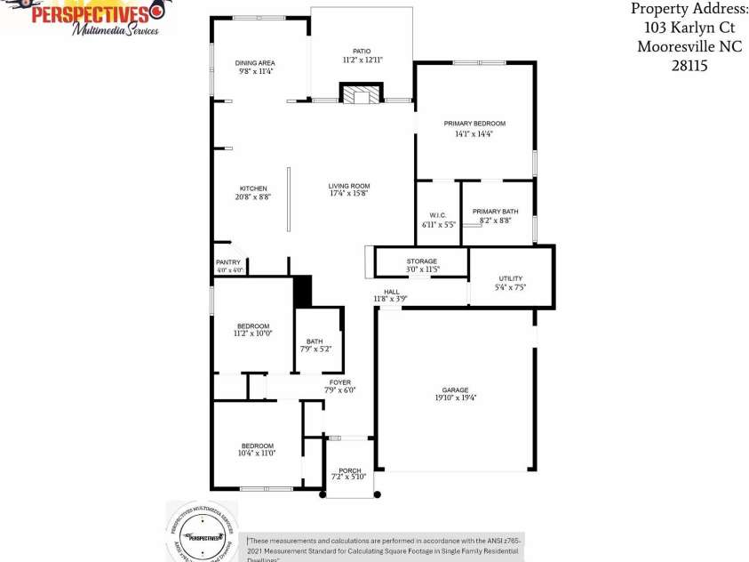 103 Karlyn Court, Mooresville, NC 28115.  MLS# CAR4240202, YatesRealty ID 3286. 