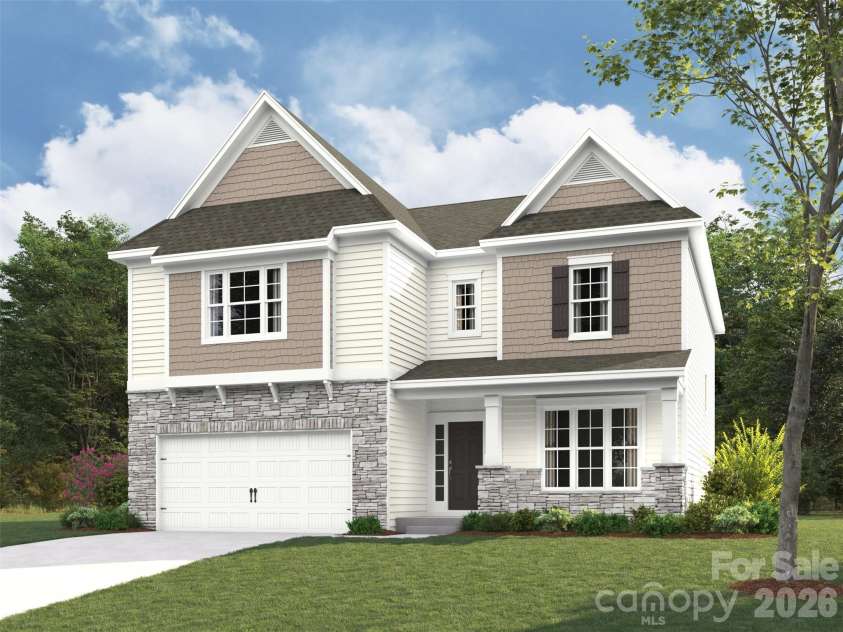 119 Cartington Way, Mooresville, NC 28115.  MLS# CAR4379112, YatesRealty ID 32864. Elevation rendering only