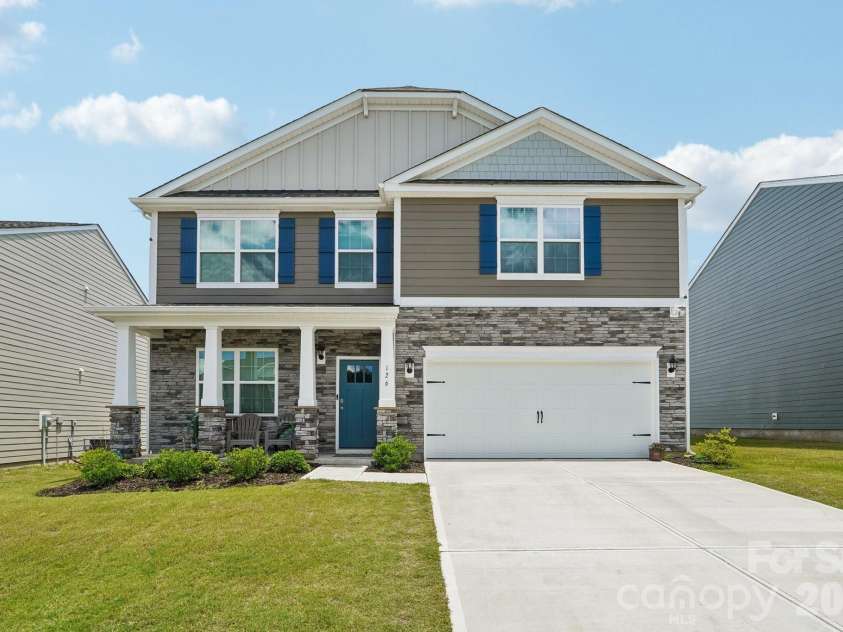 126 Woodhall Way, Troutman, NC 28166.  MLS# CAR4396235, YatesRealty ID 32866. 