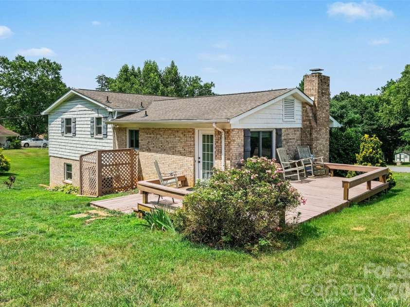 7107 Rolling Hills Drive, Sherrills Ford, NC 28673.  MLS# CAR4396922, YatesRealty ID 32874. Back exterior