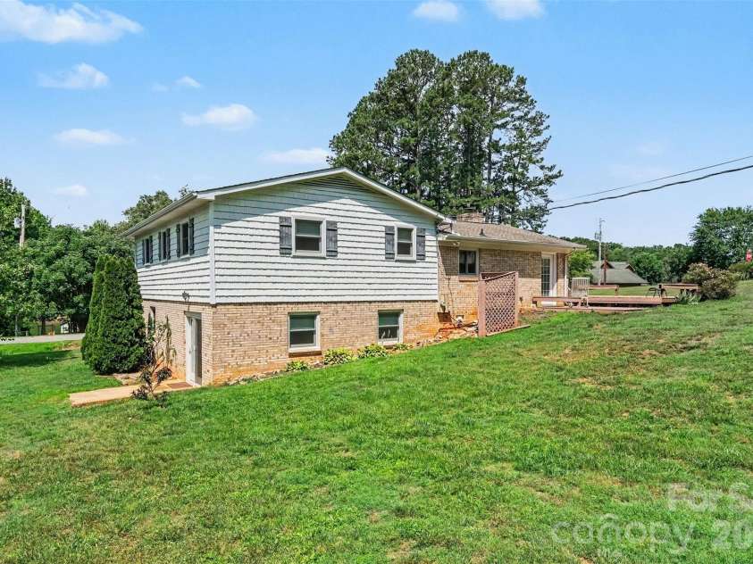 7107 Rolling Hills Drive, Sherrills Ford, NC 28673.  MLS# CAR4396922, YatesRealty ID 32874. Side exterior