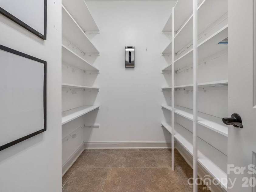 8325 Curico Lane, Charlotte, NC 28227.  MLS# CAR4387517, YatesRealty ID 32877. Huge Pantry