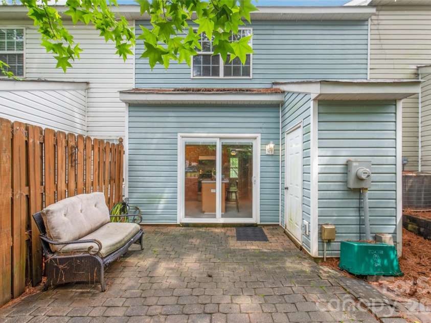 15411 Asterwind Court, Charlotte, NC 28277.  MLS# CAR4390329, YatesRealty ID 32878. Spacious outdoor area with plenty of room for relaxing, plus a convenient storage shed for tools, bikes, or seasonal items.