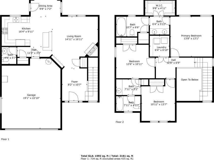 19333 Pocono Lane, Cornelius, NC 28031.  MLS# CAR4286537, YatesRealty ID 32878. Floorplan