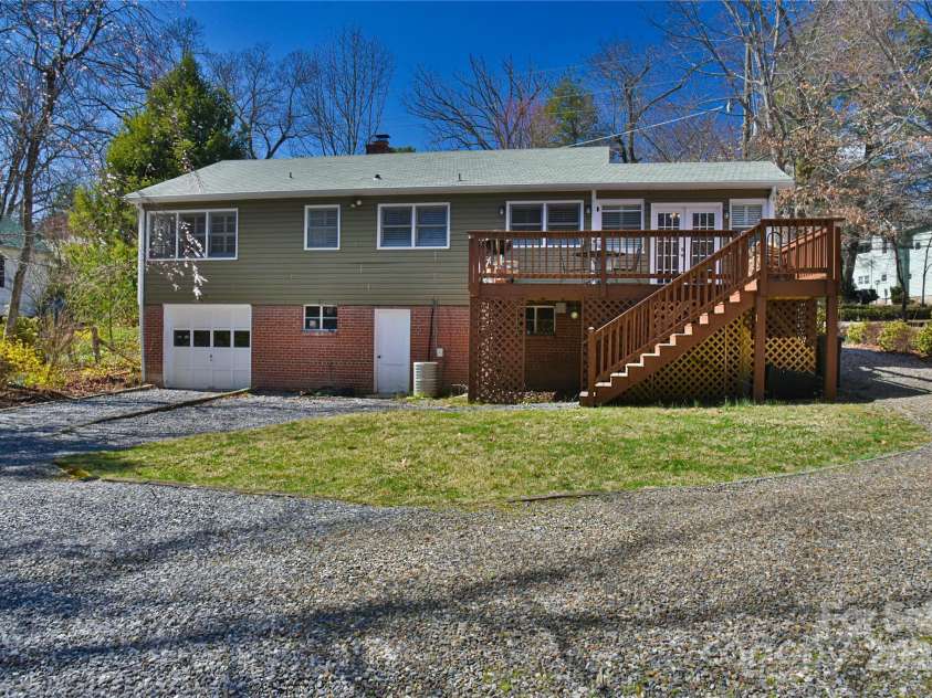 302 Montreat Road, Black Mountain, NC 28711.  MLS# CAR4234971, YatesRealty ID 3288. View of the Back