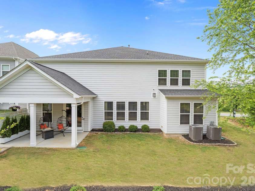 166 Stibbs Cross Road, Mooresville, NC 28115.  MLS# CAR4380055, YatesRealty ID 32883. Back