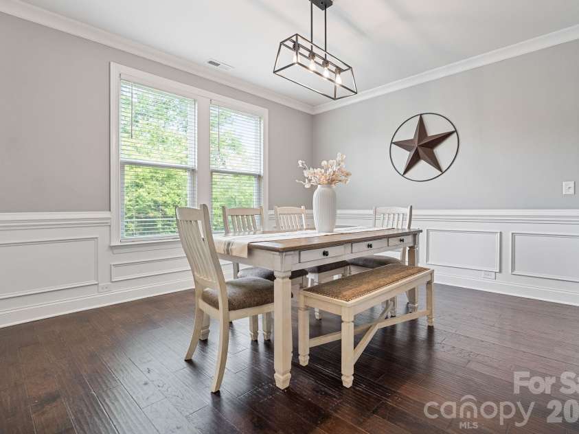 166 Stibbs Cross Road, Mooresville, NC 28115.  MLS# CAR4380055, YatesRealty ID 32883. Formal Dining Room
