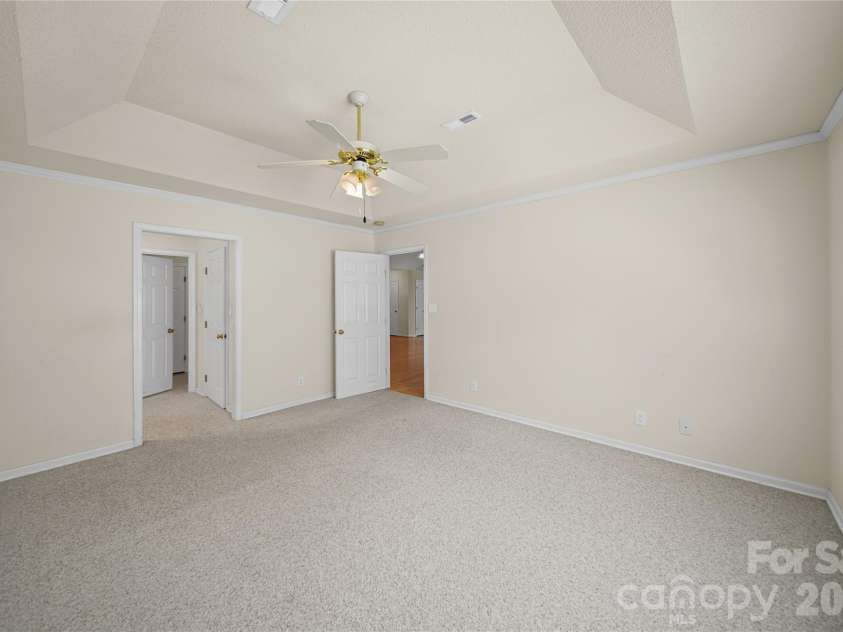 110 Hidden Creek Circle, Salisbury, NC 28147.  MLS# CAR4396967, YatesRealty ID 32888. Primary Bedroom