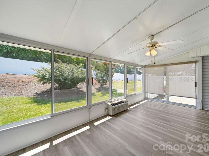 110 Hidden Creek Circle, Salisbury, NC 28147.  MLS# CAR4396967, YatesRealty ID 32888. Sunroom
