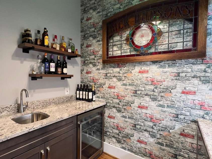 126 Redbud Lane, Troutman, NC 28166.  MLS# CAR4284135, YatesRealty ID 32890. Another view of the beverage center.