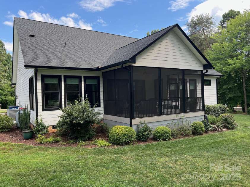 126 Redbud Lane, Troutman, NC 28166.  MLS# CAR4284135, YatesRealty ID 32890. Rear elevation