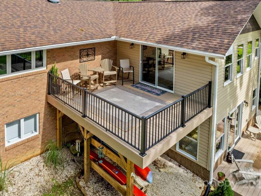260 Knollwood Drive, Salisbury, NC 28146.  MLS# CAR4289312, YatesRealty ID 32896. Main floor deck