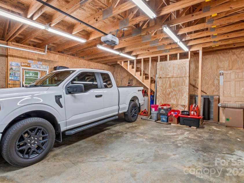 260 Knollwood Drive, Salisbury, NC 28146.  MLS# CAR4289312, YatesRealty ID 32896. Oversized garage with walk up attic
