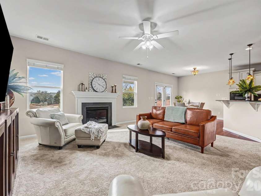 3043 Burgess Drive, Lancaster, SC 29720.  MLS# CAR4339809, YatesRealty ID 32898. Family Room - Open Floor Plan