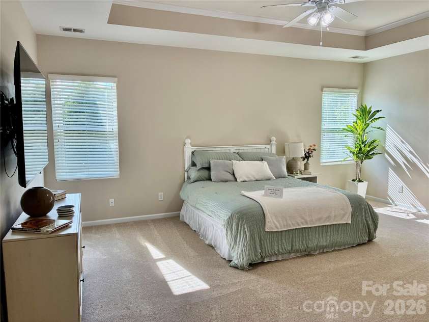 3043 Burgess Drive, Lancaster, SC 29720.  MLS# CAR4339809, YatesRealty ID 32898. Primary Bedroom