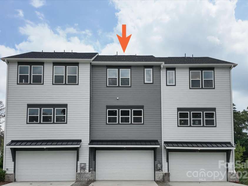 412 Nathaniel Way, Charlotte, NC 28213.  MLS# CAR4252865, YatesRealty ID 3290. Rear Exterior