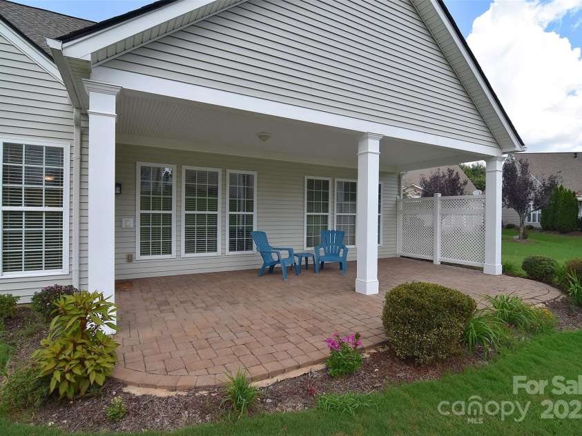 1008 Magpie Court, Fort Mill, SC 29707.  MLS# CAR4292540, YatesRealty ID 32913. Covered patio