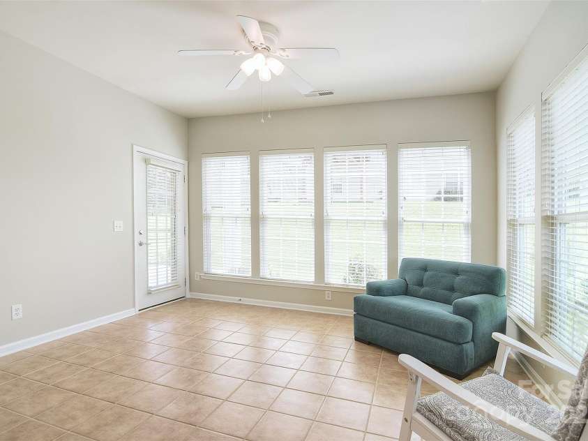 1008 Magpie Court, Fort Mill, SC 29707.  MLS# CAR4292540, YatesRealty ID 32913. Sunroom