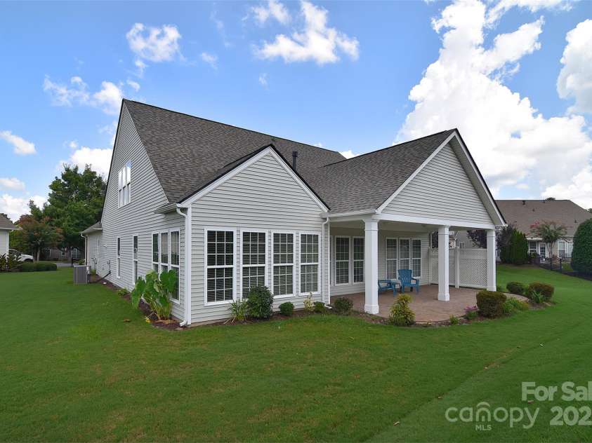 1008 Magpie Court, Indian Land, SC 29707.  MLS# CAR4292540, YatesRealty ID 32913. Backyard