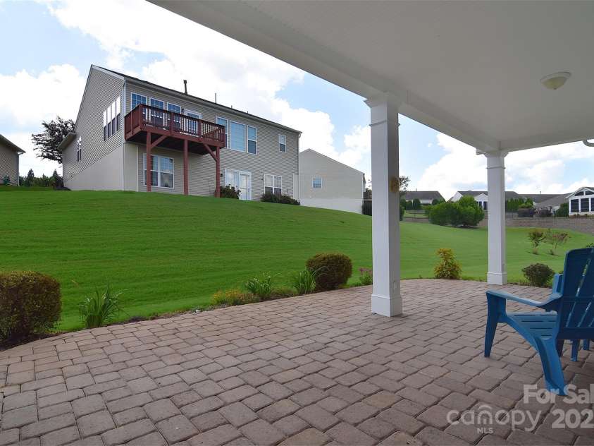 1008 Magpie Court, Indian Land, SC 29707.  MLS# CAR4292540, YatesRealty ID 32913. Paver patio in back