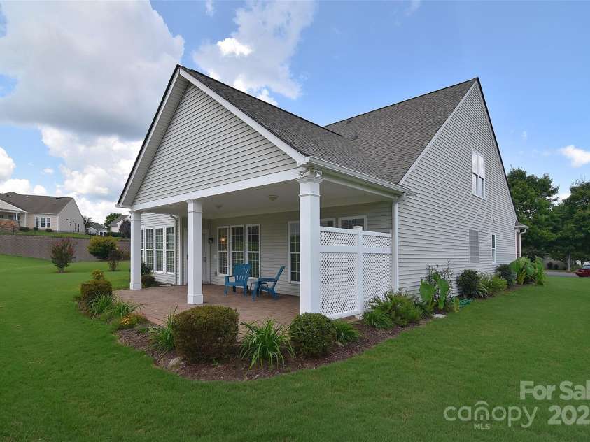 1008 Magpie Court, Indian Land, SC 29707.  MLS# CAR4292540, YatesRealty ID 32913. Private patio in backyard