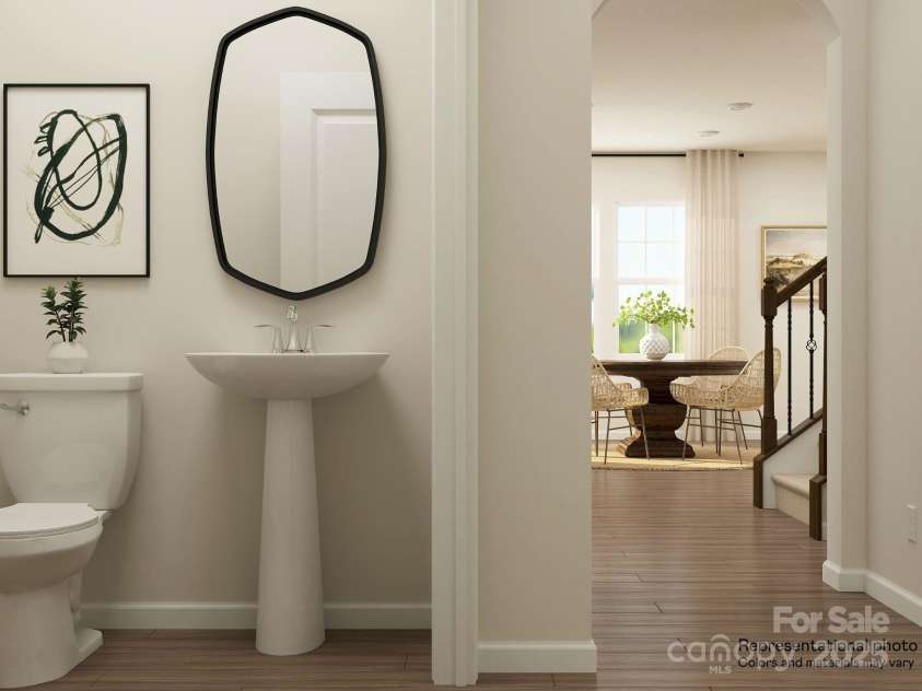 1410 Caracara Court, Cramerton, NC 28012.  MLS# CAR4293753, YatesRealty ID 32926. Powder bath