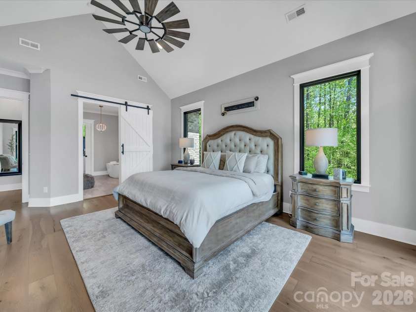 1579 Sunset Pointe Drive, Salisbury, NC 28146.  MLS# CAR4386995, YatesRealty ID 32928. Primary Bedroom