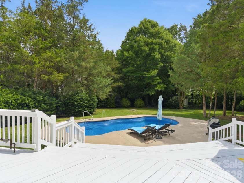8603 Tintinhull Lane, Waxhaw, NC 28173.  MLS# CAR4384548, YatesRealty ID 32931. Deck/ Pool
