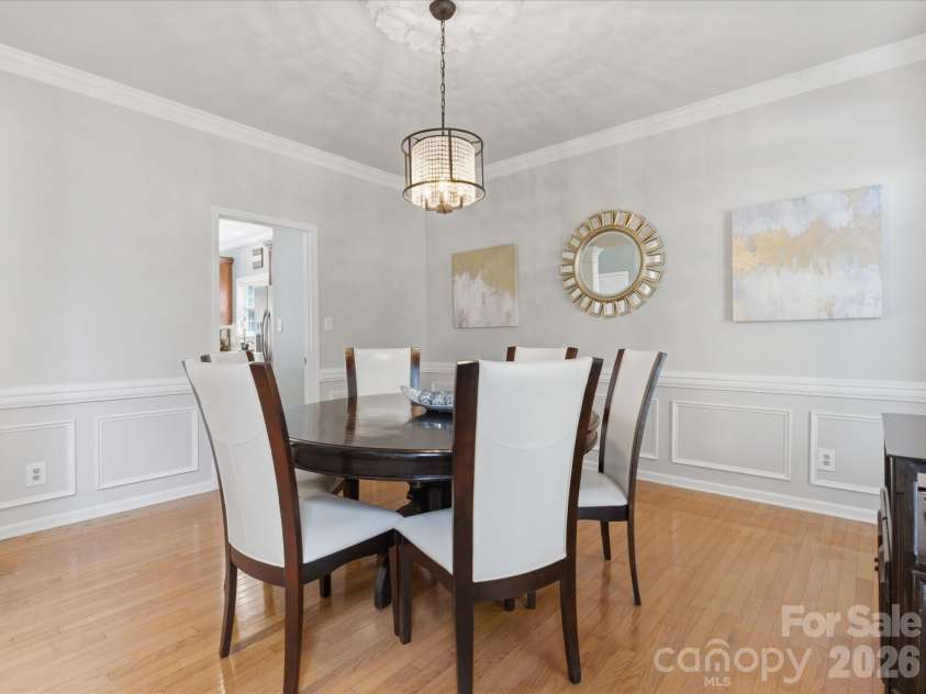 8603 Tintinhull Lane, Waxhaw, NC 28173.  MLS# CAR4384548, YatesRealty ID 32931. Formal Dining Room