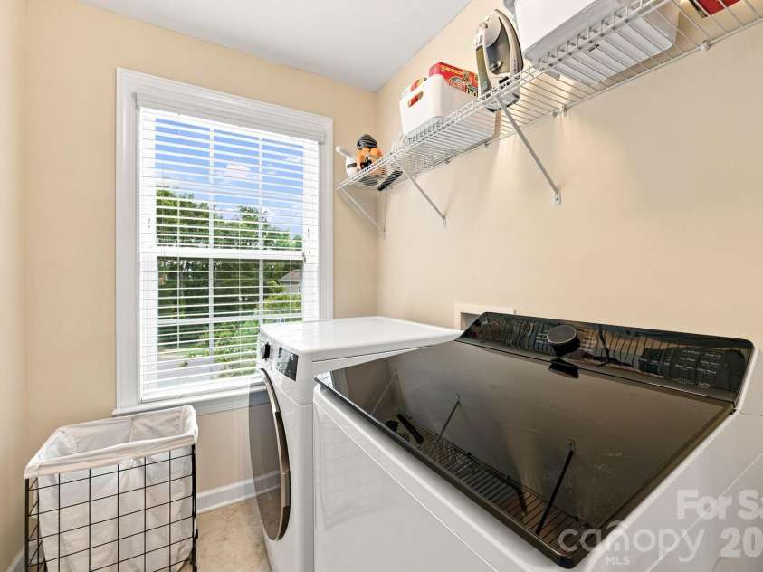 2709 Sugaree Court, Waxhaw, NC 28173.  MLS# CAR4378563, YatesRealty ID 32934. Laundry
